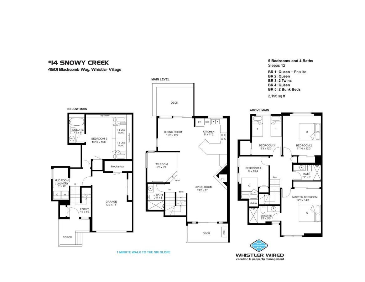 Snowy Creek 14 Villa Whistler Luaran gambar
